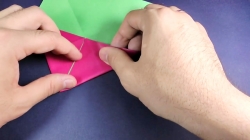 کاردستی با کاغذ رنگی برای کودکان و پیش دبستانی ها